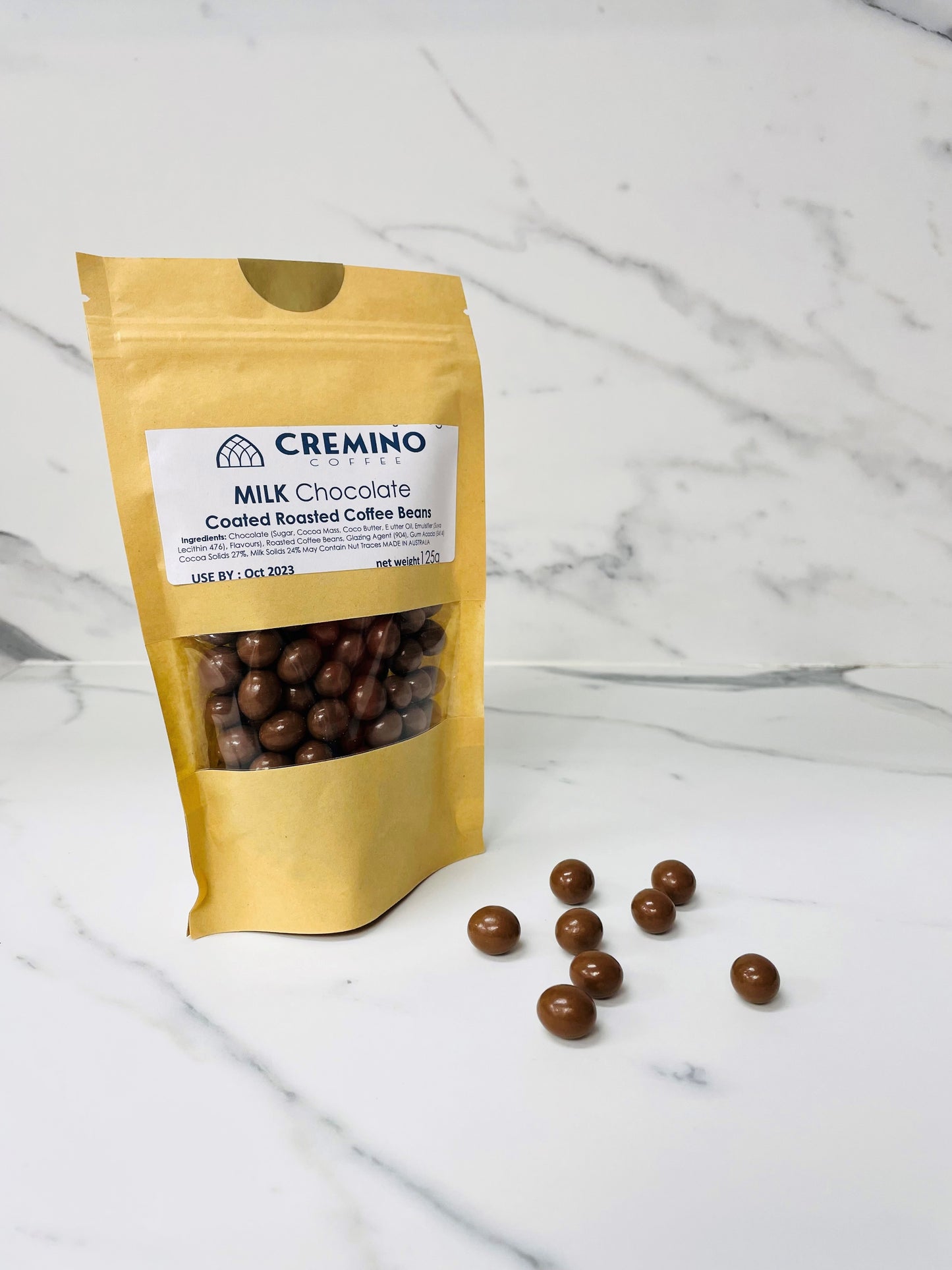 Milk Chocolate Coated Coffee Beans